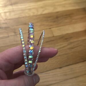 Beautiful multi stone 3 stack bracelet